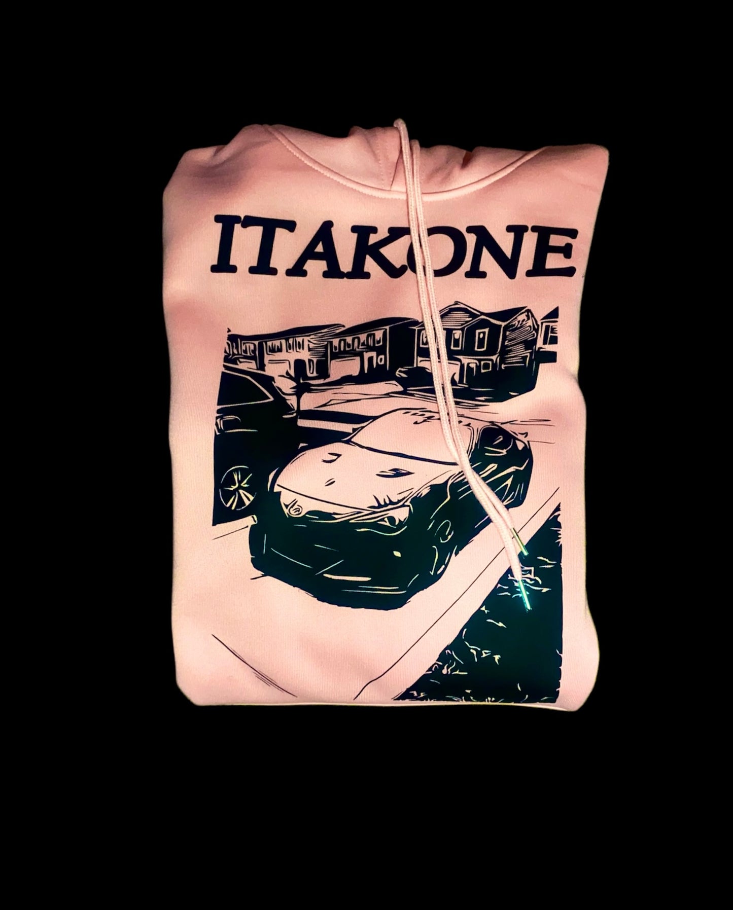 Pink & Black JDM Hoodie