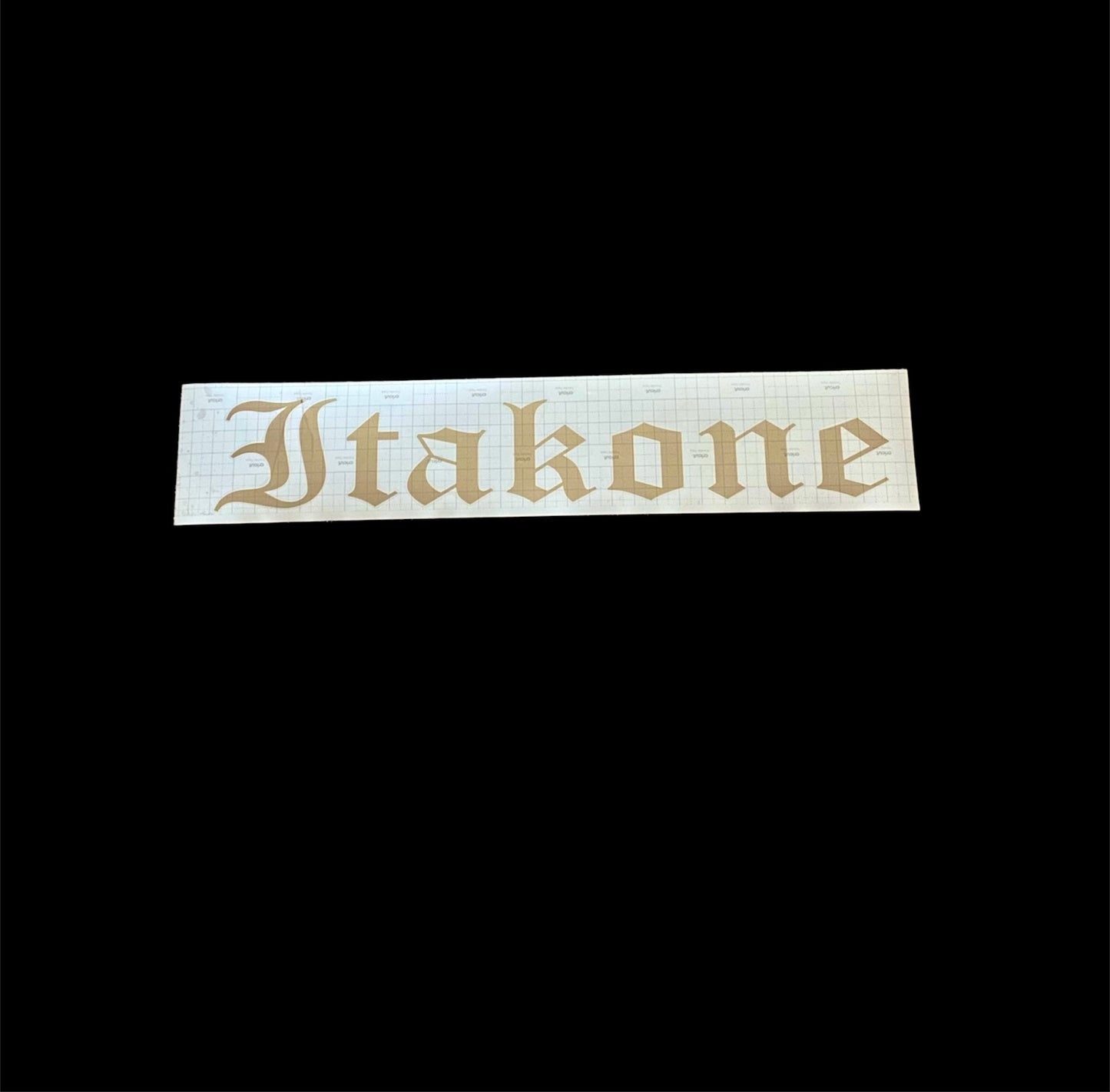 Itakone Car banner - 30 inches wide