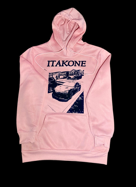 Pink & Black JDM Hoodie
