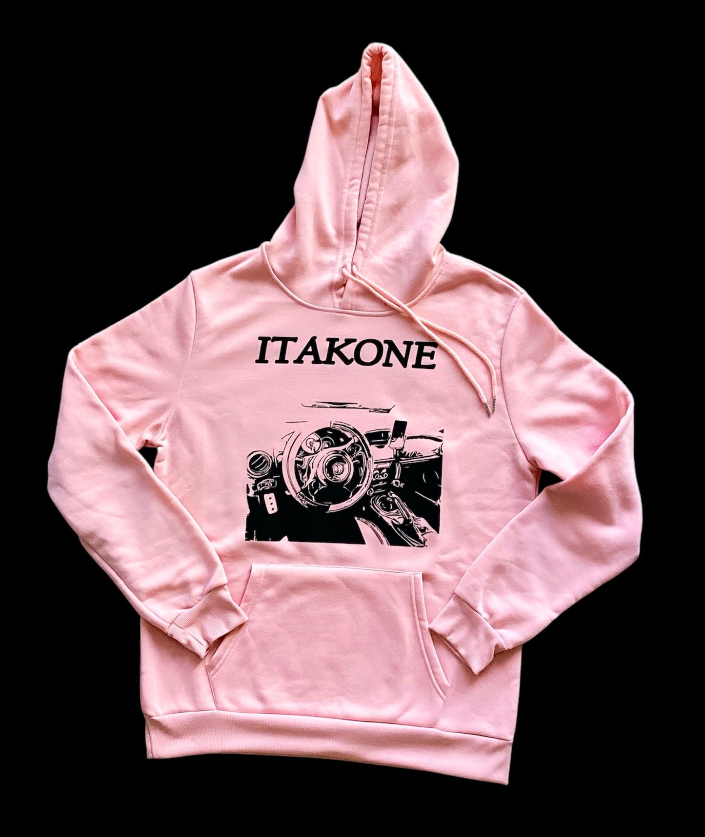 Pink & Black JDM Interior Hoodie