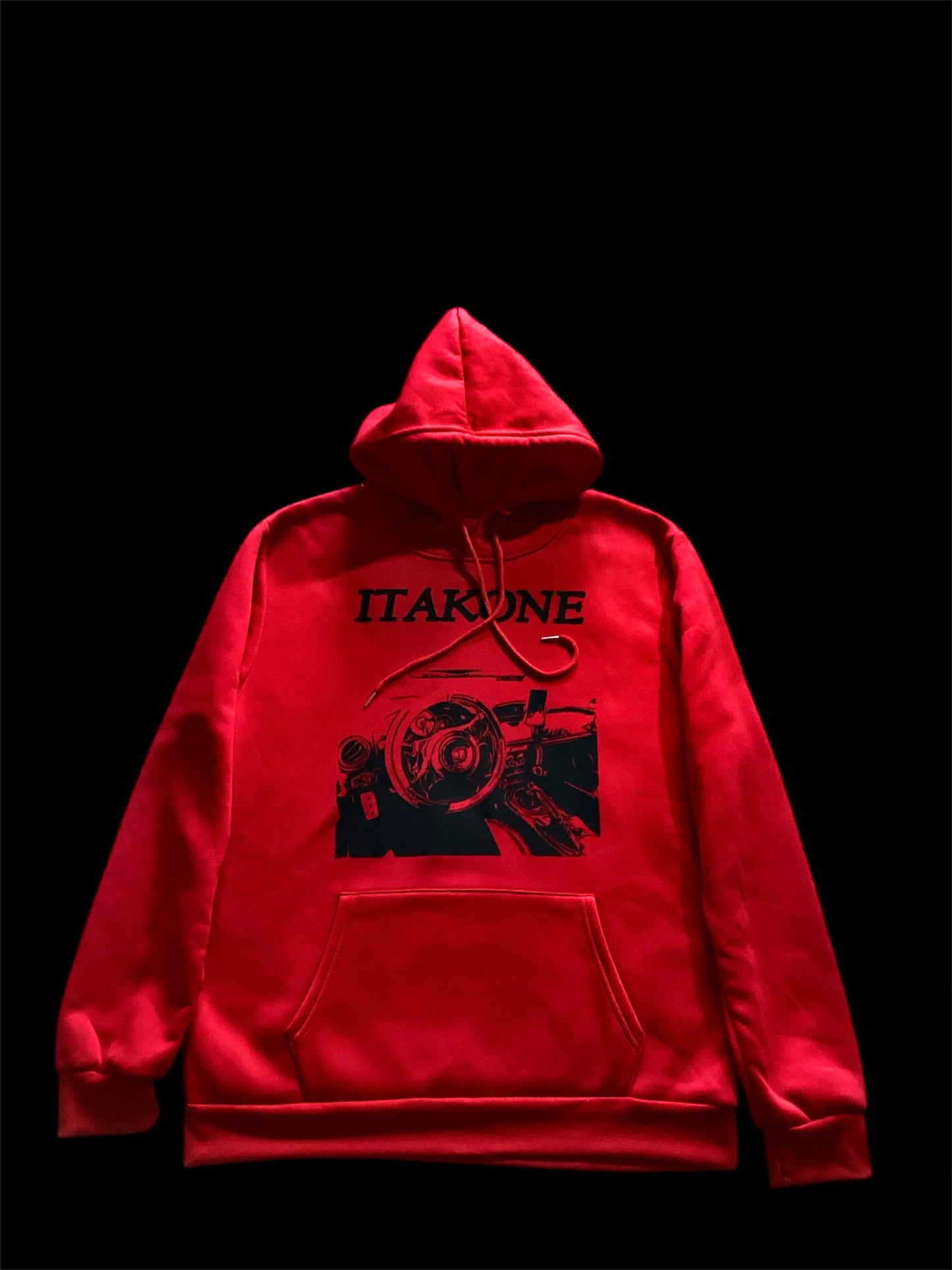 Red & Black JDM Interior Hoodie