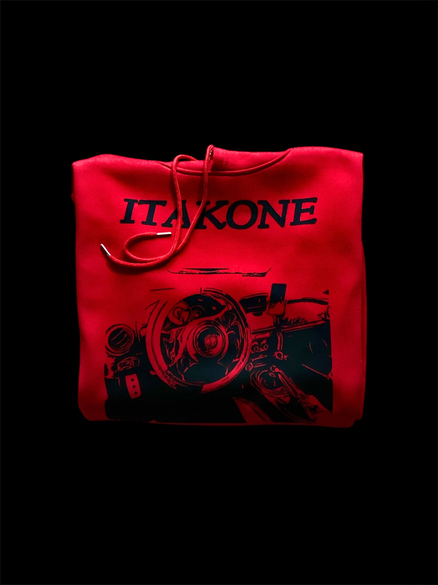Red & Black JDM Interior Hoodie