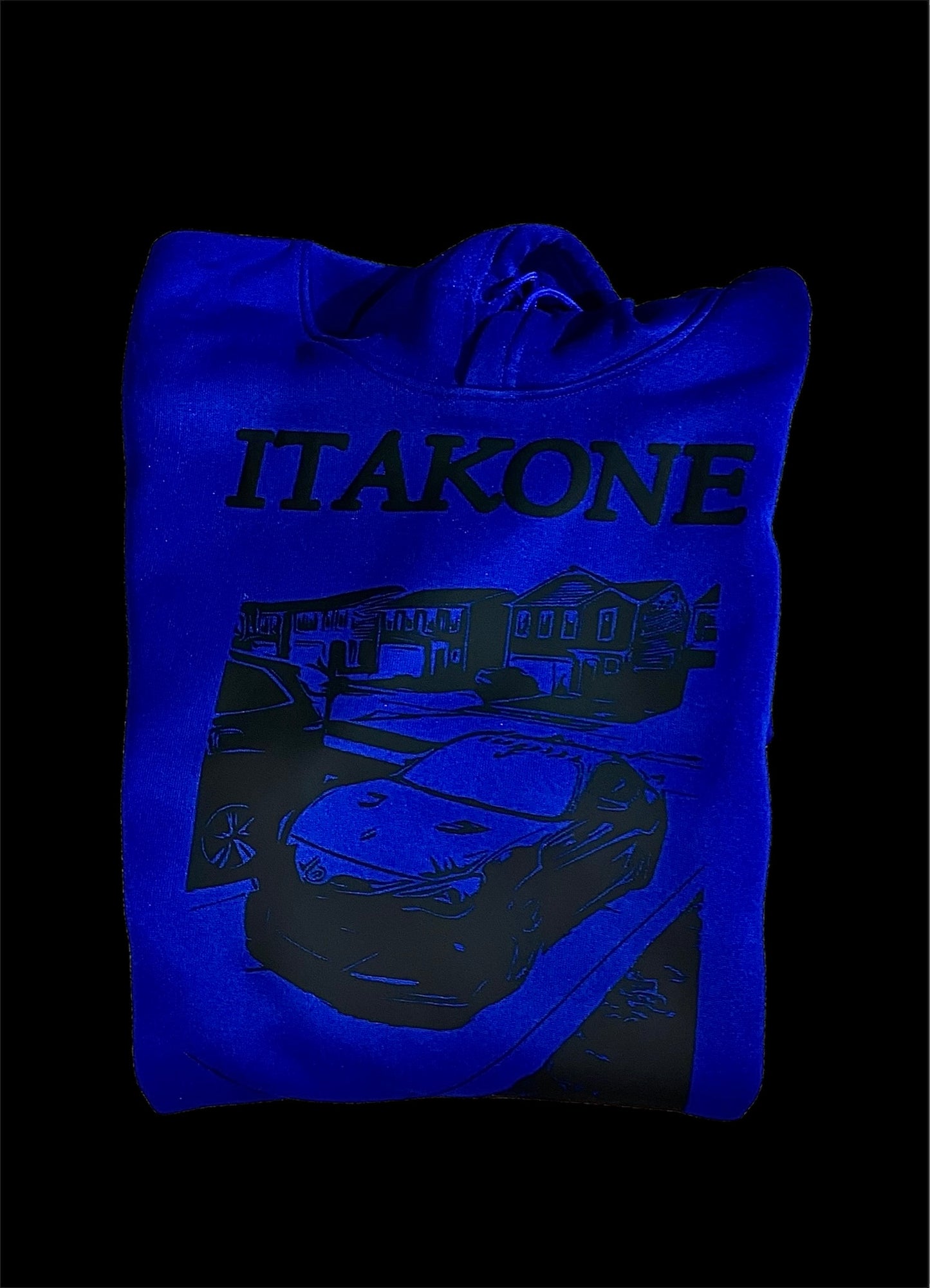 Blue & Black JDM Hoodie